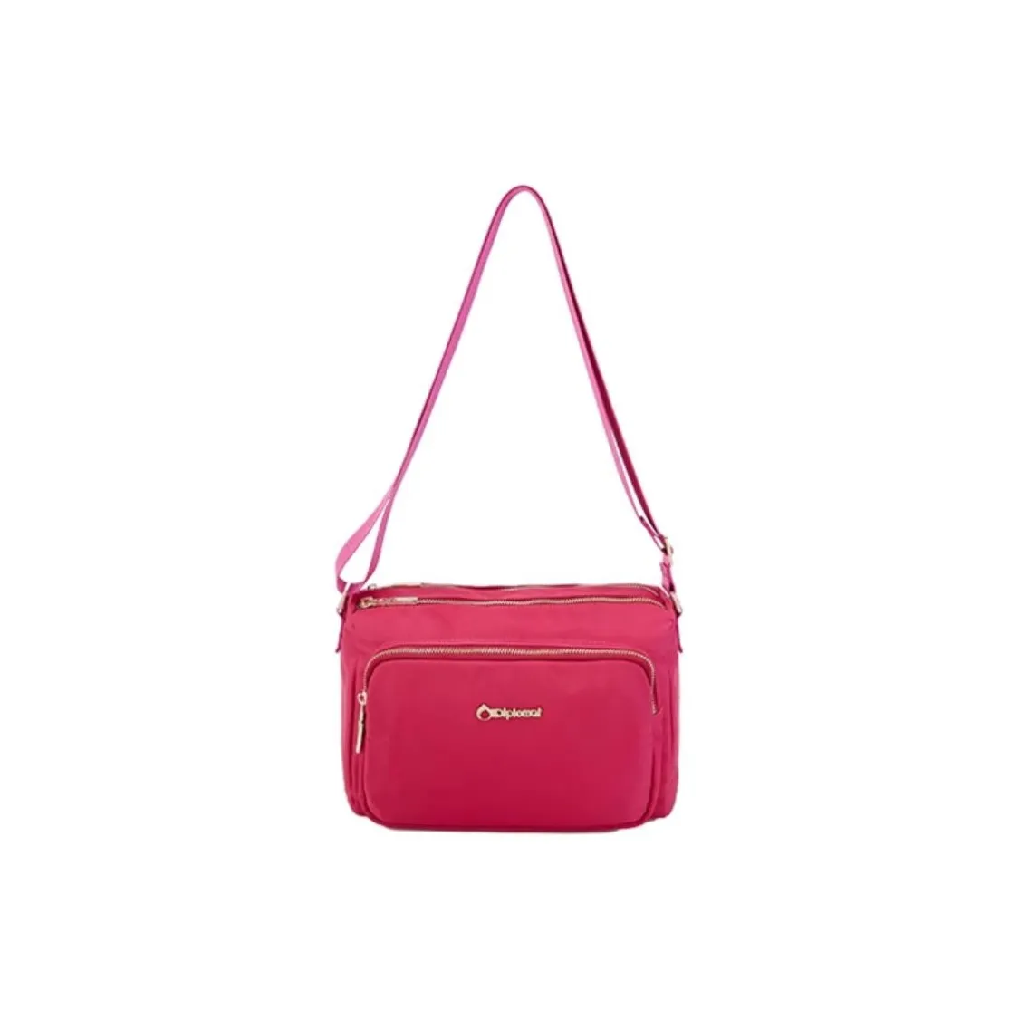 Diplomat Сумка через плечо Маленькая Унисекс Розовая Темно-синяя