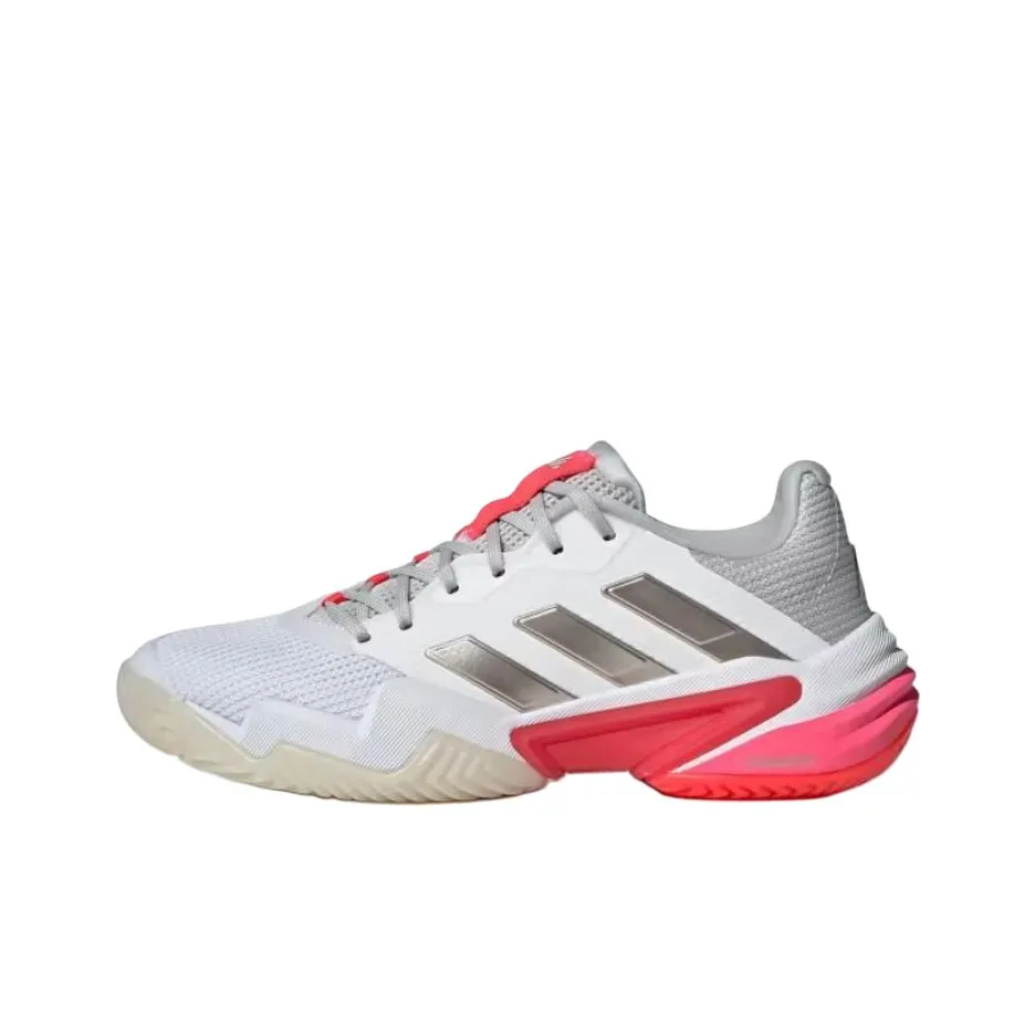 Adidas Barricade 13 Low Топ Кроссовки для тенниса Женские Белые Красные