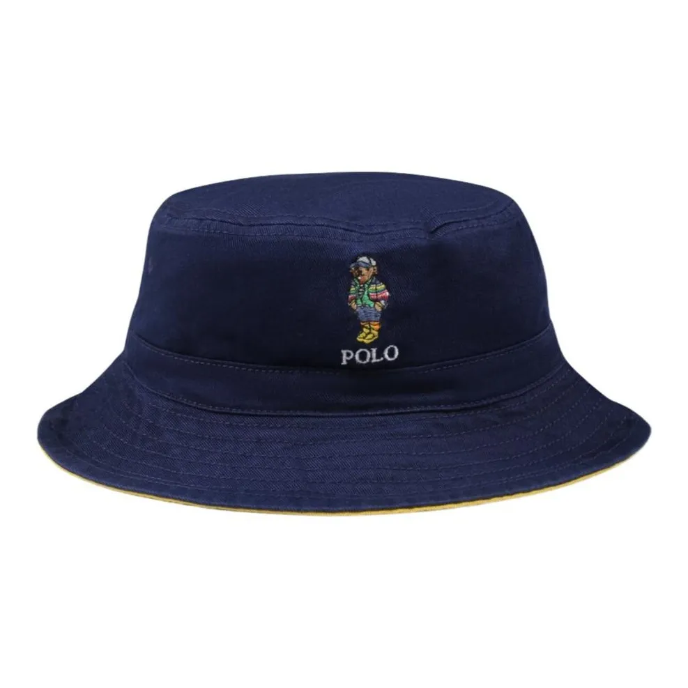 Polo Ralph Lauren Kids Polo Bear Reversible Bucket Hat