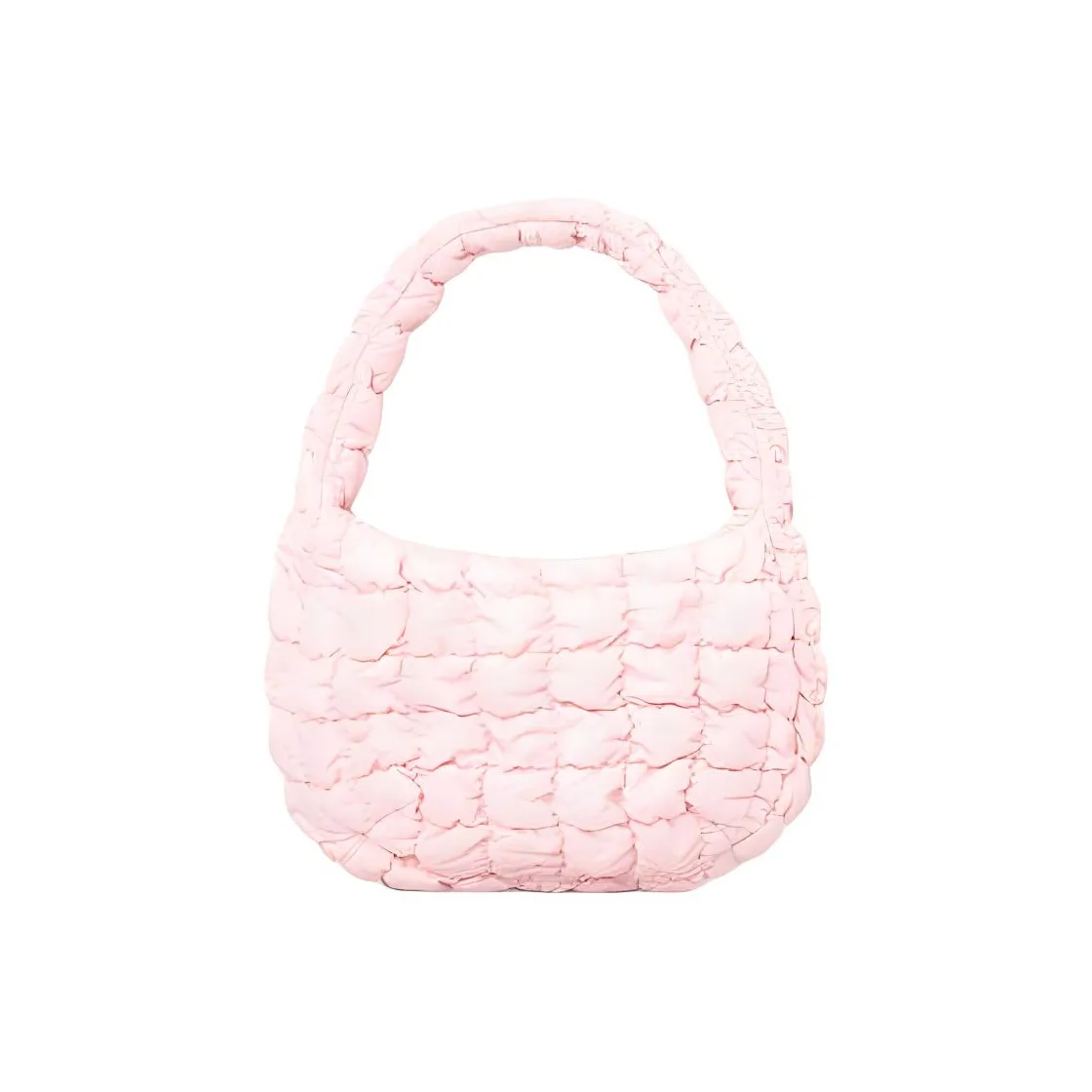 COS Полиэстер Облачная Сумка Мини Сумка Женская Светло-Розовая