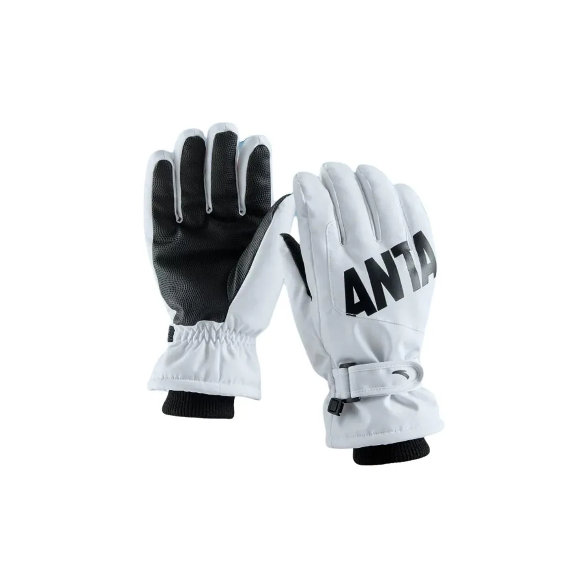 ANTA Полиэстер Эластан Поливинилхлорид Спортивные Перчатки Унисекс Белый