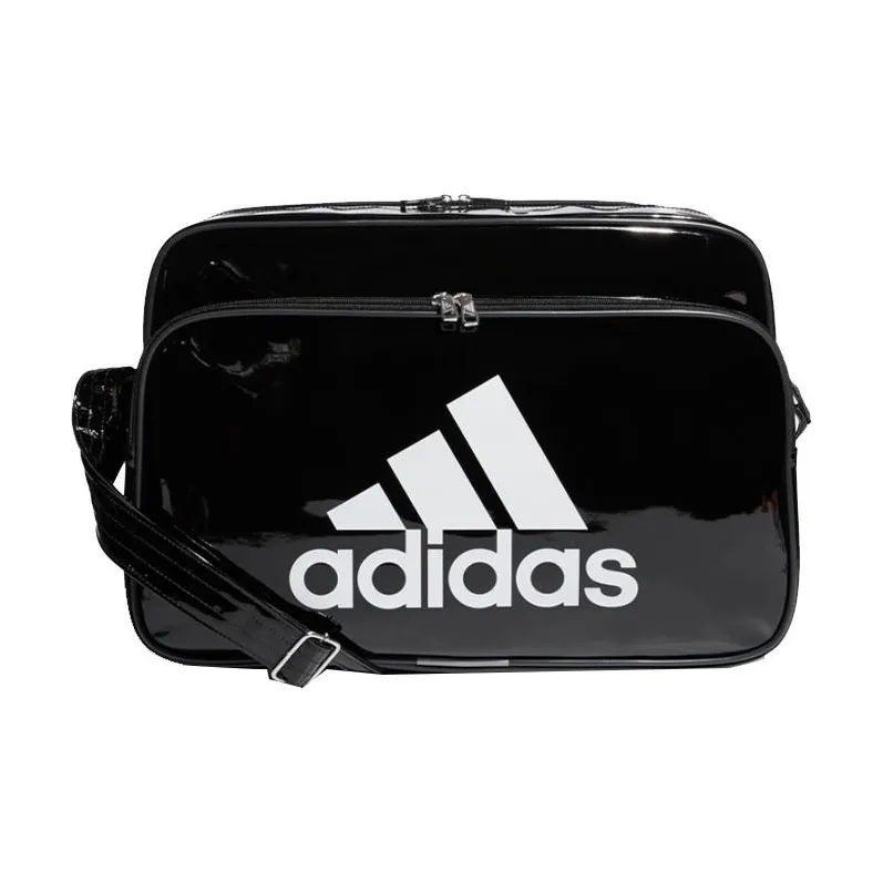 Adidas ПУ (полиуретан) Сумка через плечо Стандартная Унисекс Черная