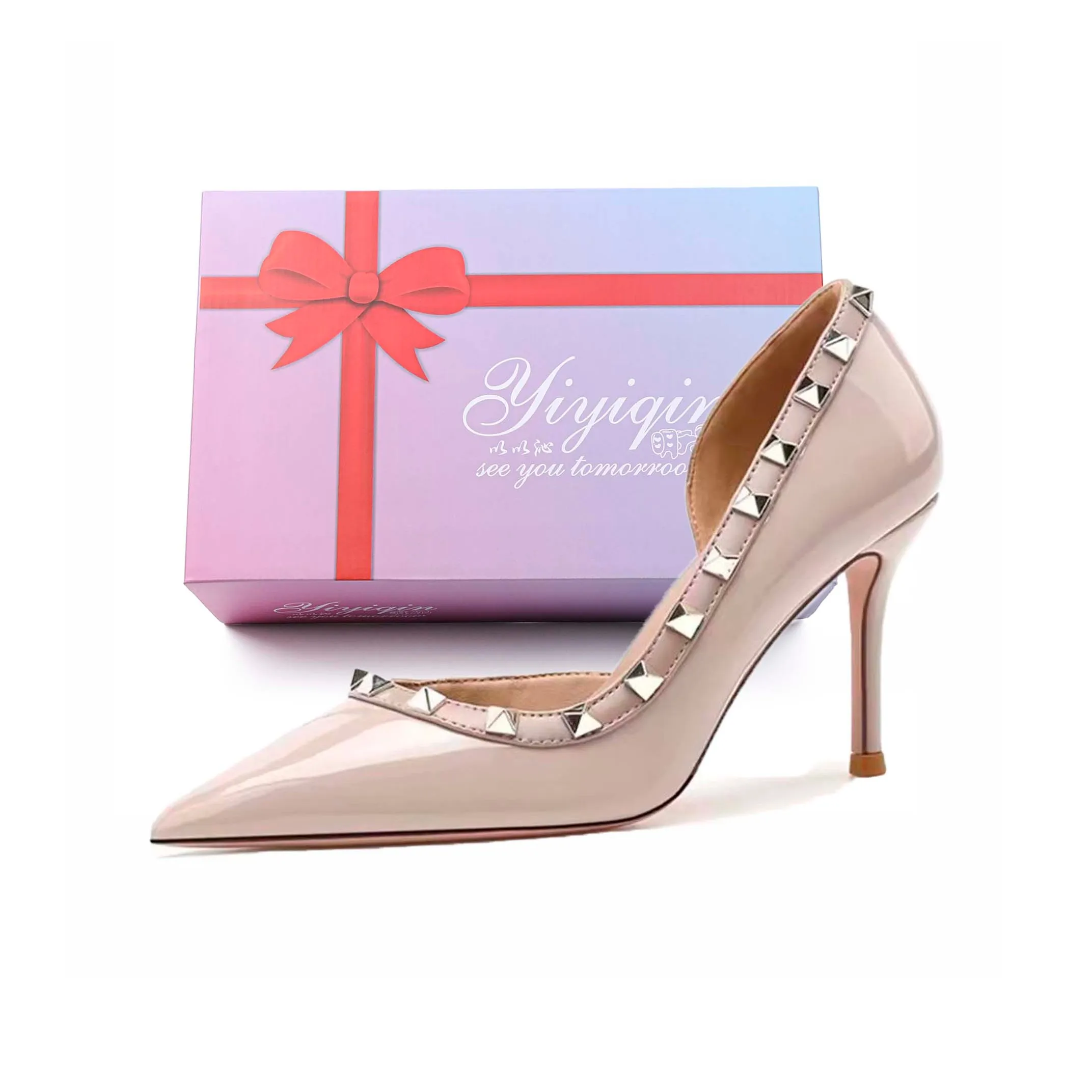 Take the Qin Низкий каблук Высокий каблук Женские