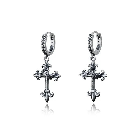 ETAHLOVE S925 Silver Earrings Unisex Date Love Confession Gift For Boyfriend/Girlfriend On Birthday Surprise