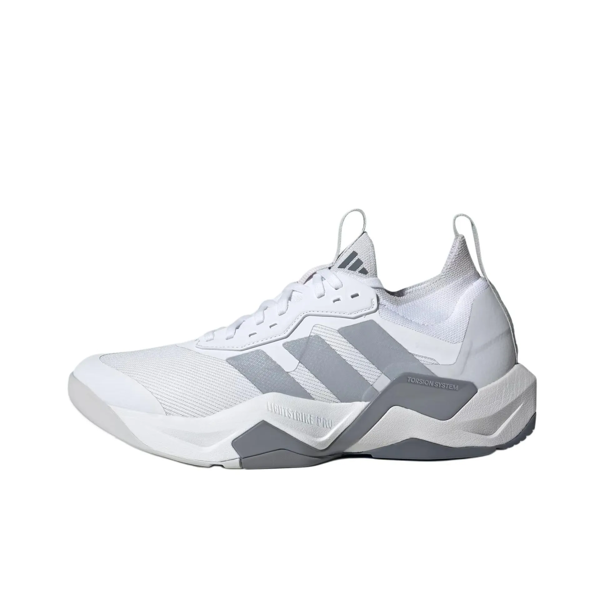 Adidas Rapidmove Adv 2 Slip-Resistant Abrasion-Resistant Low-Top Training Shoes Men's White Gray Adidas Rapidmove Adv 2 Противоскользящие Износостойкие Низкие Кроссовки для Тренировок Мужские Белые Серые