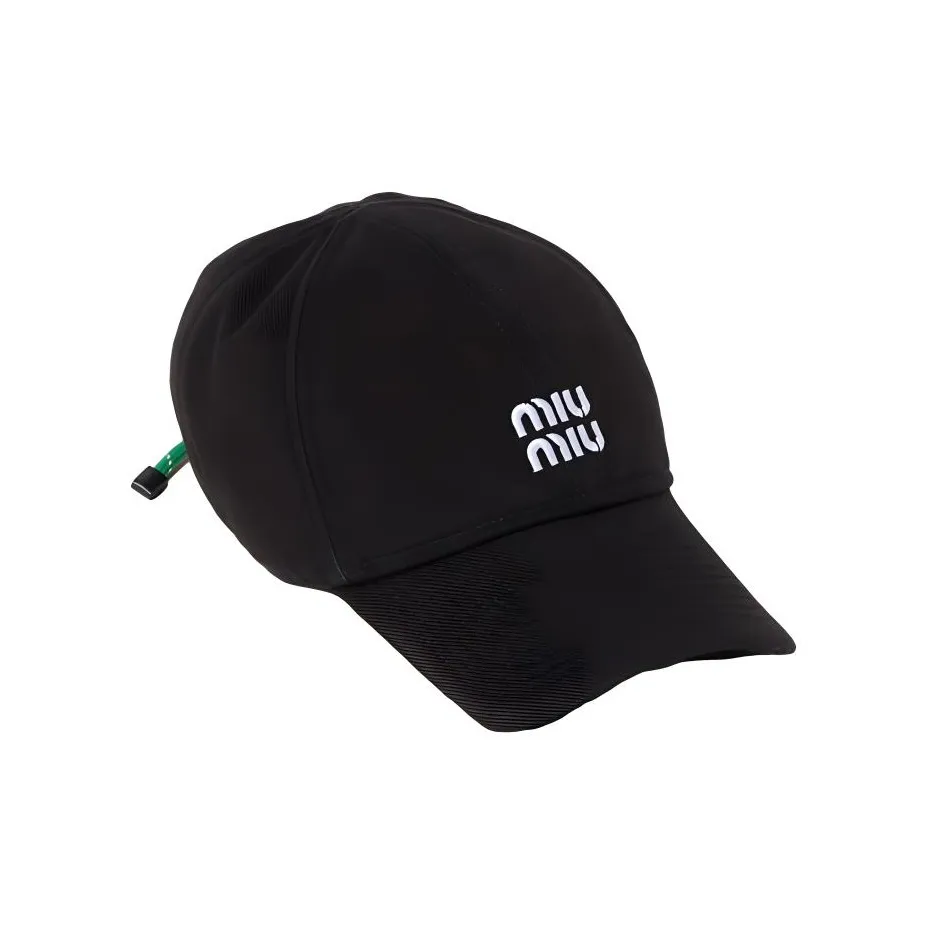 MIU MIU Velvet Baseball Cap