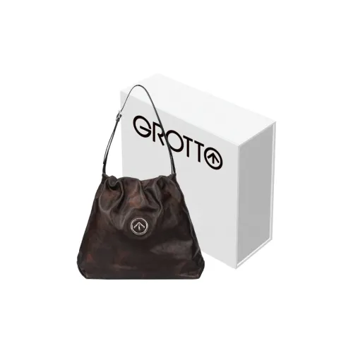 GROTTO Сумки через плечо Charred Wood Коричневый Женские