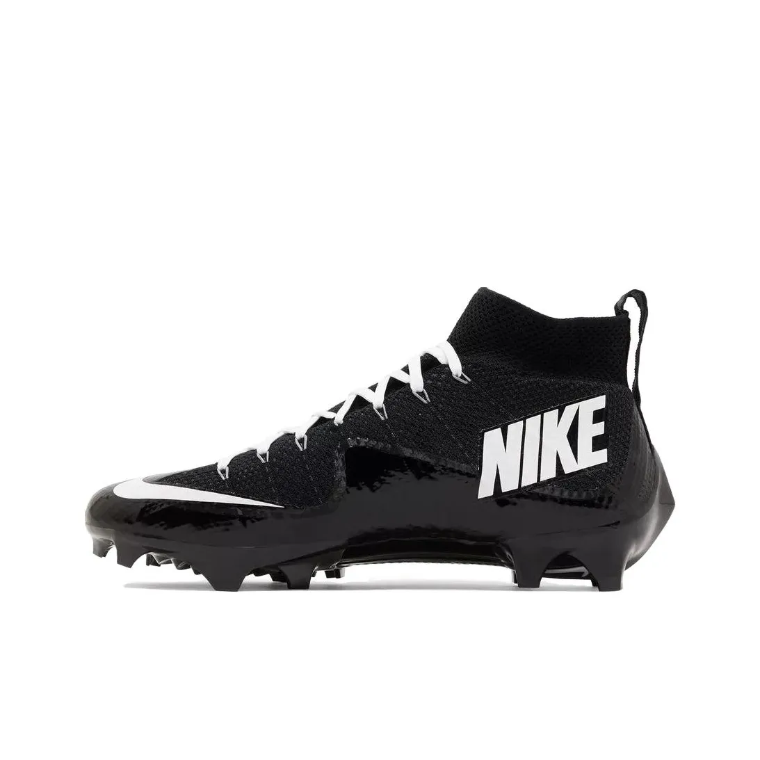 white nike sneakers with cross reference sheet