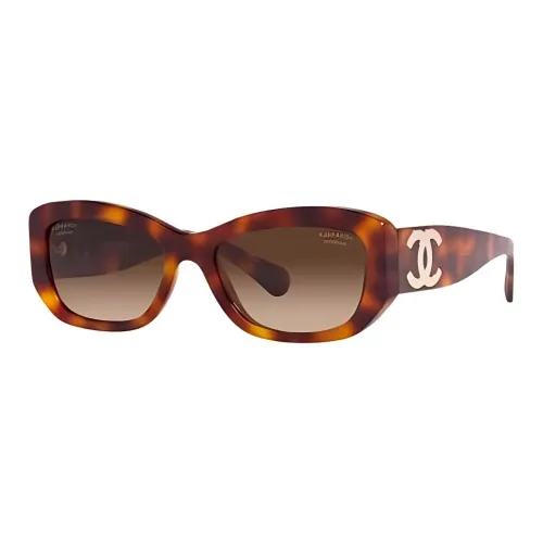 CHANEL Rectangle Sunglasses Женские