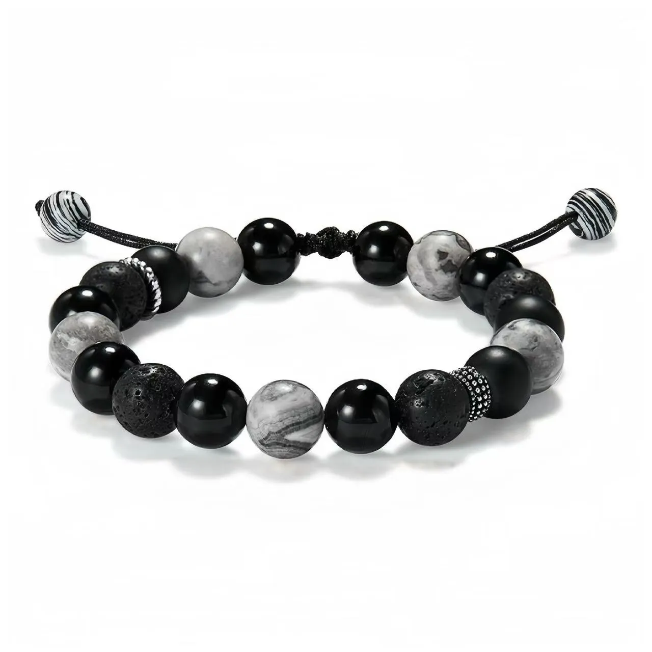 Memories Obsidian Bracelets Unisex