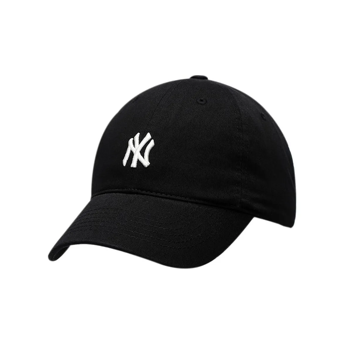 MLB Cotton Baseball Caps CP77 Unisex Black