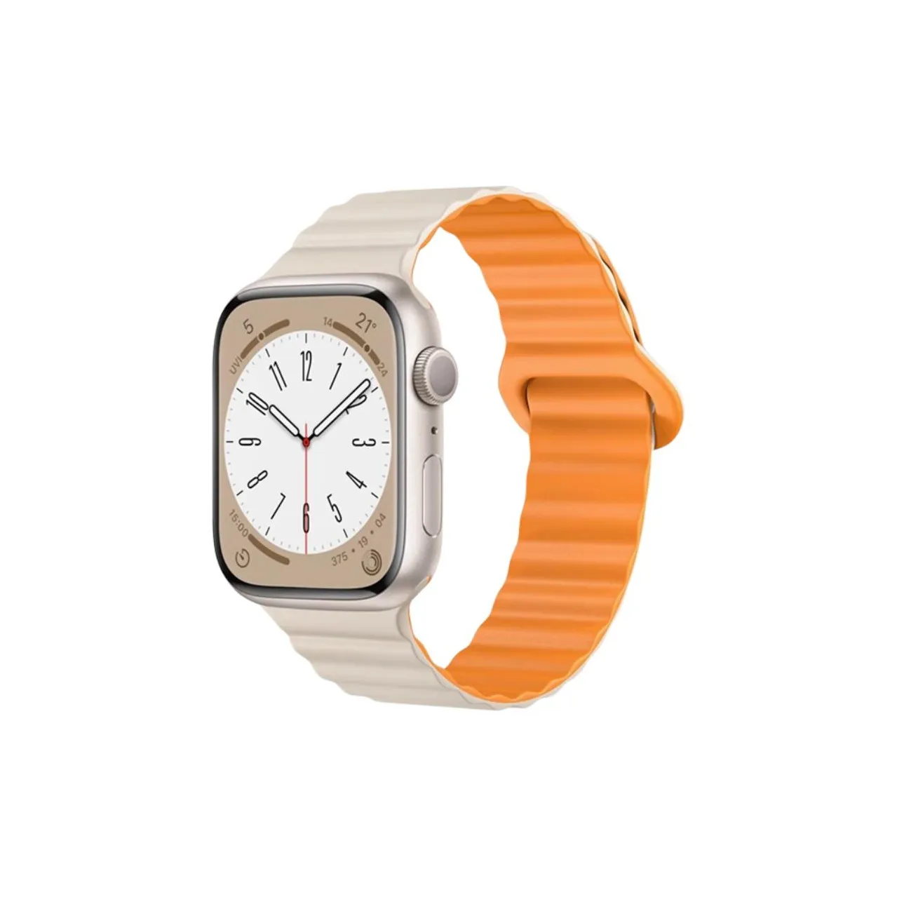 PULAISI Strap Apple Compatibility Silicone Material
