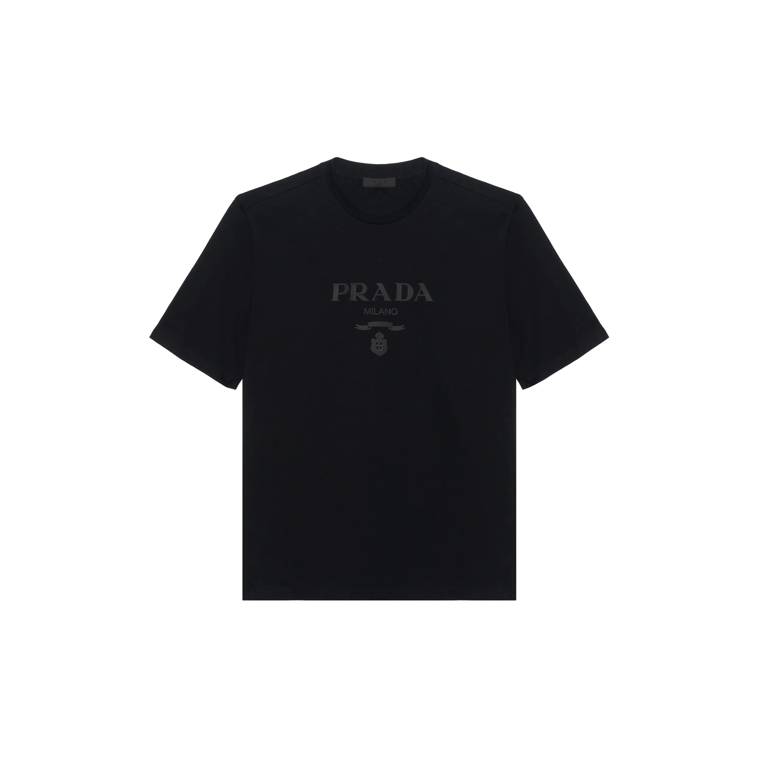 PRADA Logo Printed Short Sleeved T Shirt