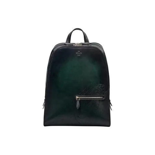 BERLUTI Рюкзаки Зеленый и Черный Мужские