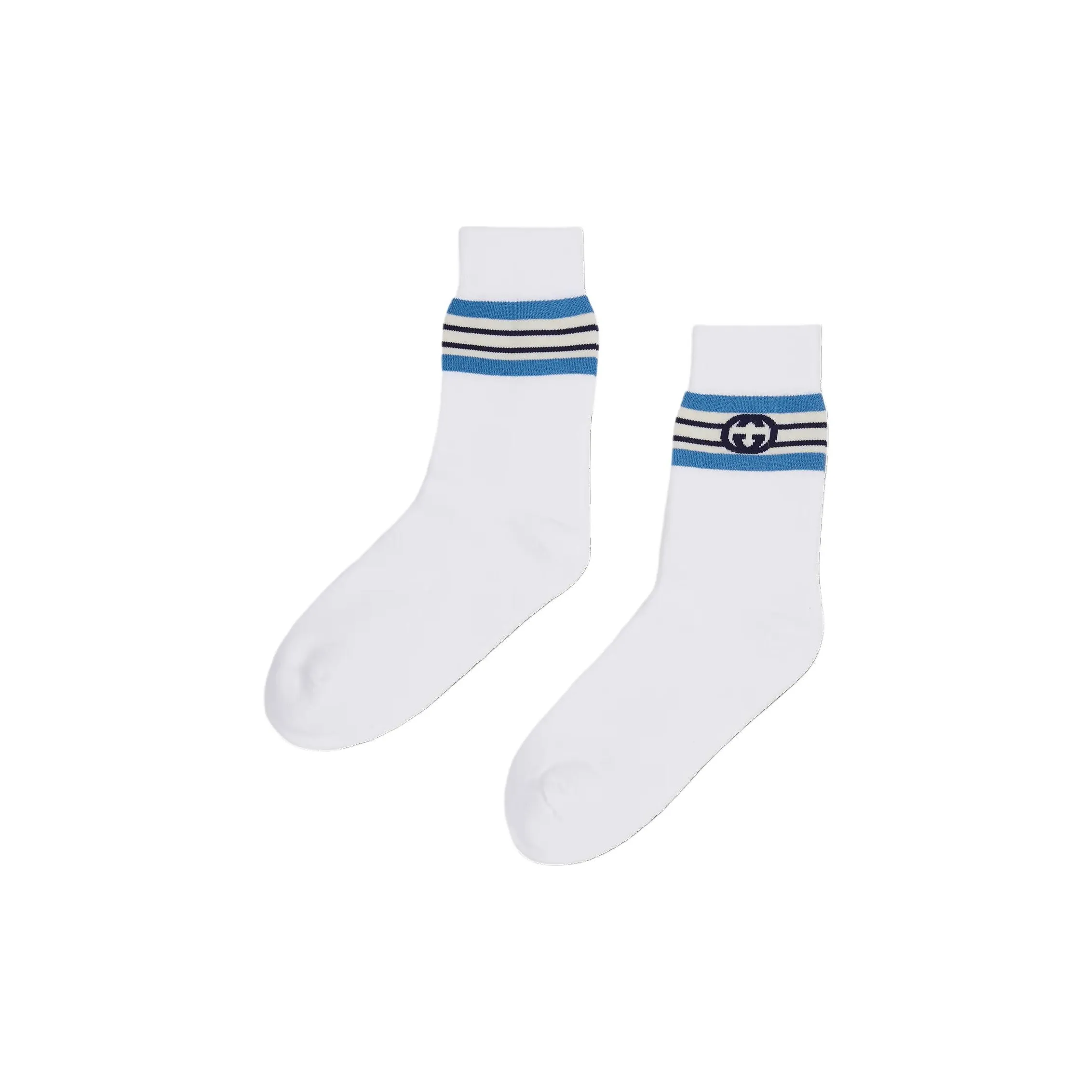 GUCCI 1 шт Белый Унисекс MID Носки до икры