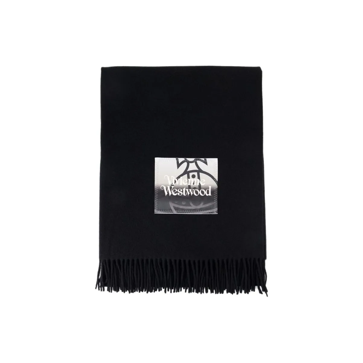 Vivienne Westwood Wool Knit Шарфы Женские Черный