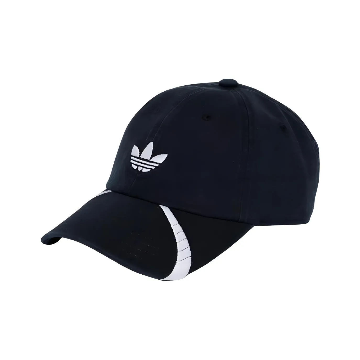 Adidas Хлопок Кепки Унисекс Черный