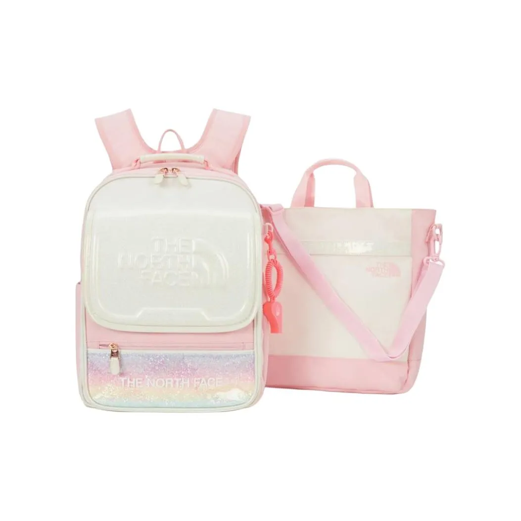 THE NORTH FACE Полиэстер Рюкзак Сумка Комбо Набор Детский Розовый