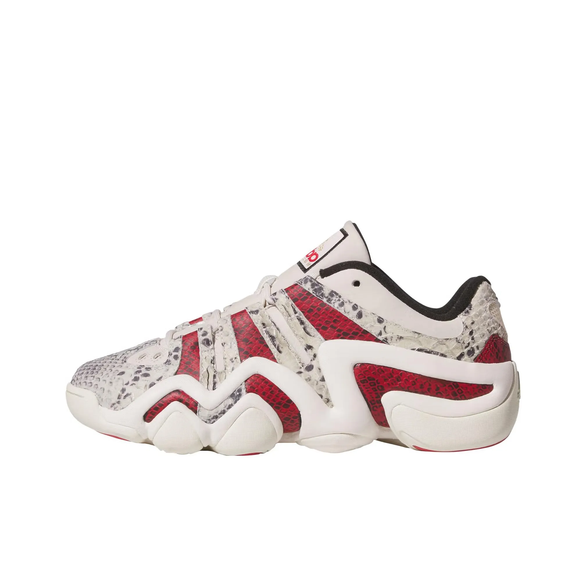 Adidas Crazy 8 Slip-Resistant Abrasion-Resistant Low-Top Basketball Shoes Unisex Beige Red Adidas Crazy 8 Slip-Resistant Abrasion-Resistant Низкие Баскетбольные Кроссовки Унисекс Бежевый Красный