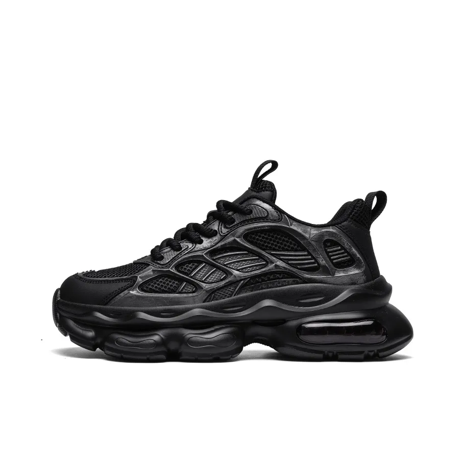 OFFER AITR Anti Slip And Wear Resistant Height Increasing Low Top Chunky Sneakers Men's