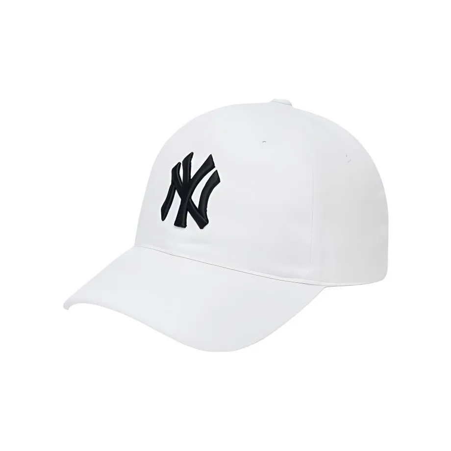MLB Cotton Baseball Caps Unisex White
