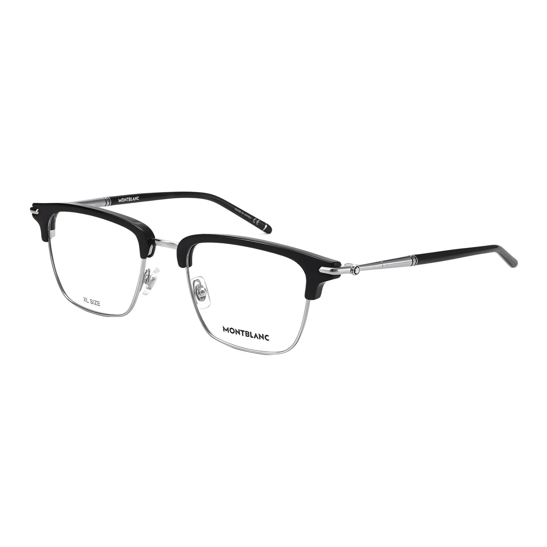 MONTBLANC Пластиковая оправа Квадратные Оправы для очков Унисекс