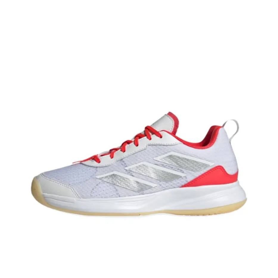 Adidas Avaflash Tennis Shoes Women's Low Top White Red