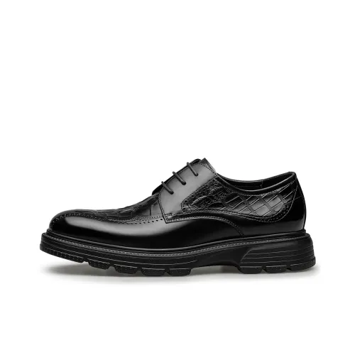 ZRO Мужские повседневные туфли Low Top Черные для мужчин