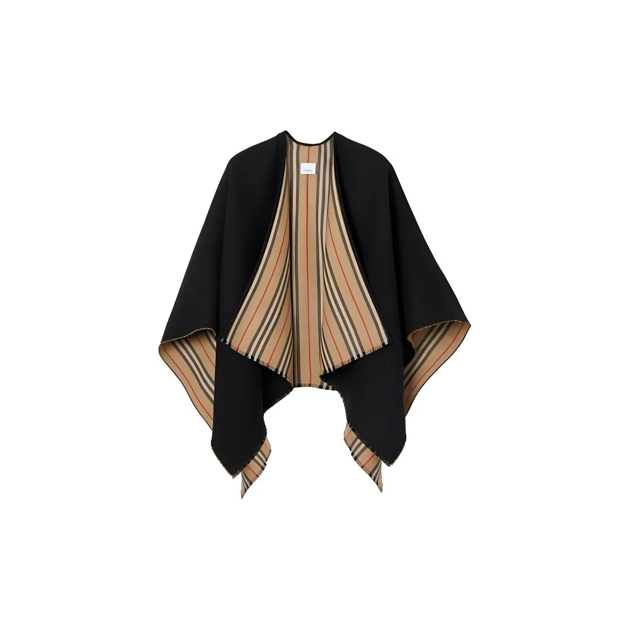 Burberry Wool Shawls Women's Black