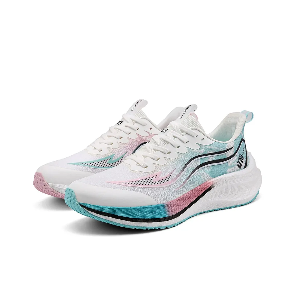 Qing Pao Беговые кроссовки Низкий Топ 24QP M03 Нефритовый Циан Несовпадающие Мужской