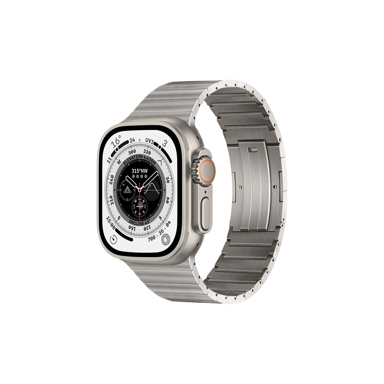 PULAISI Ремень Совместимость с Apple Материал Титан