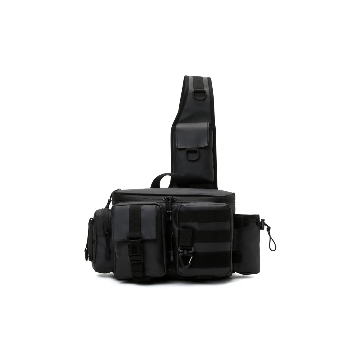 TANLU Рыбалка Шестерня Сумка На открытом воздухе Сумка Оксфорд Черный Унисекс