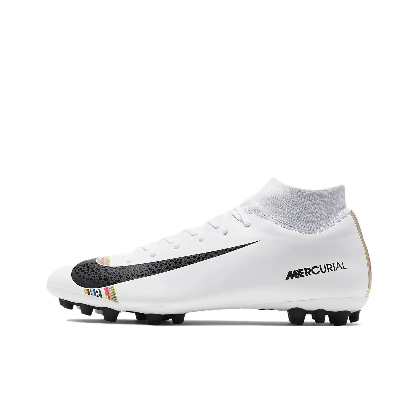 Nike AG Искусственная трава Износостойкие и Легкие Футбольные бутсы Унисекс Белый