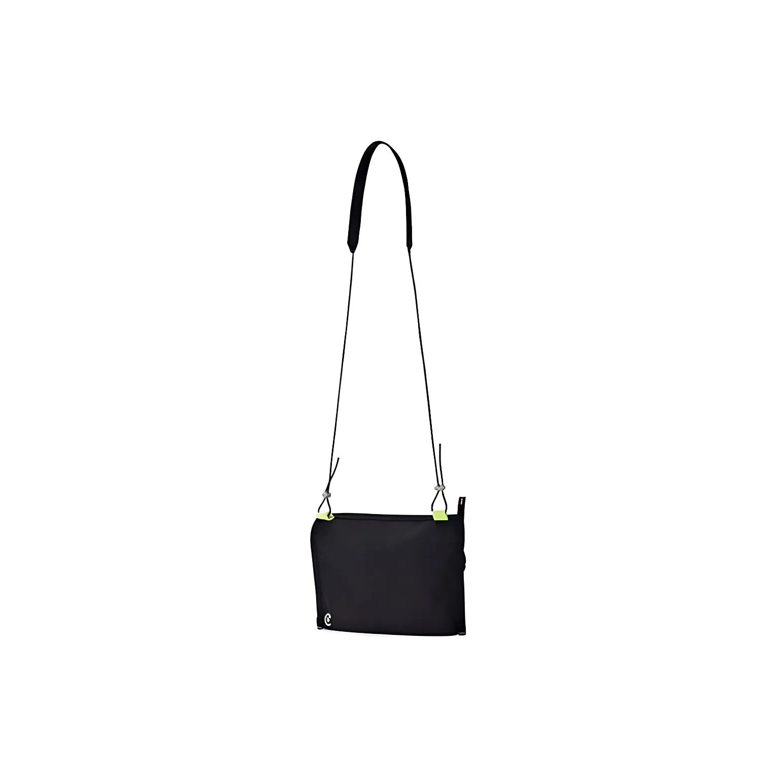 Converse Polyester Shoulder Bag Crossbody Bag Regular Unisex Black