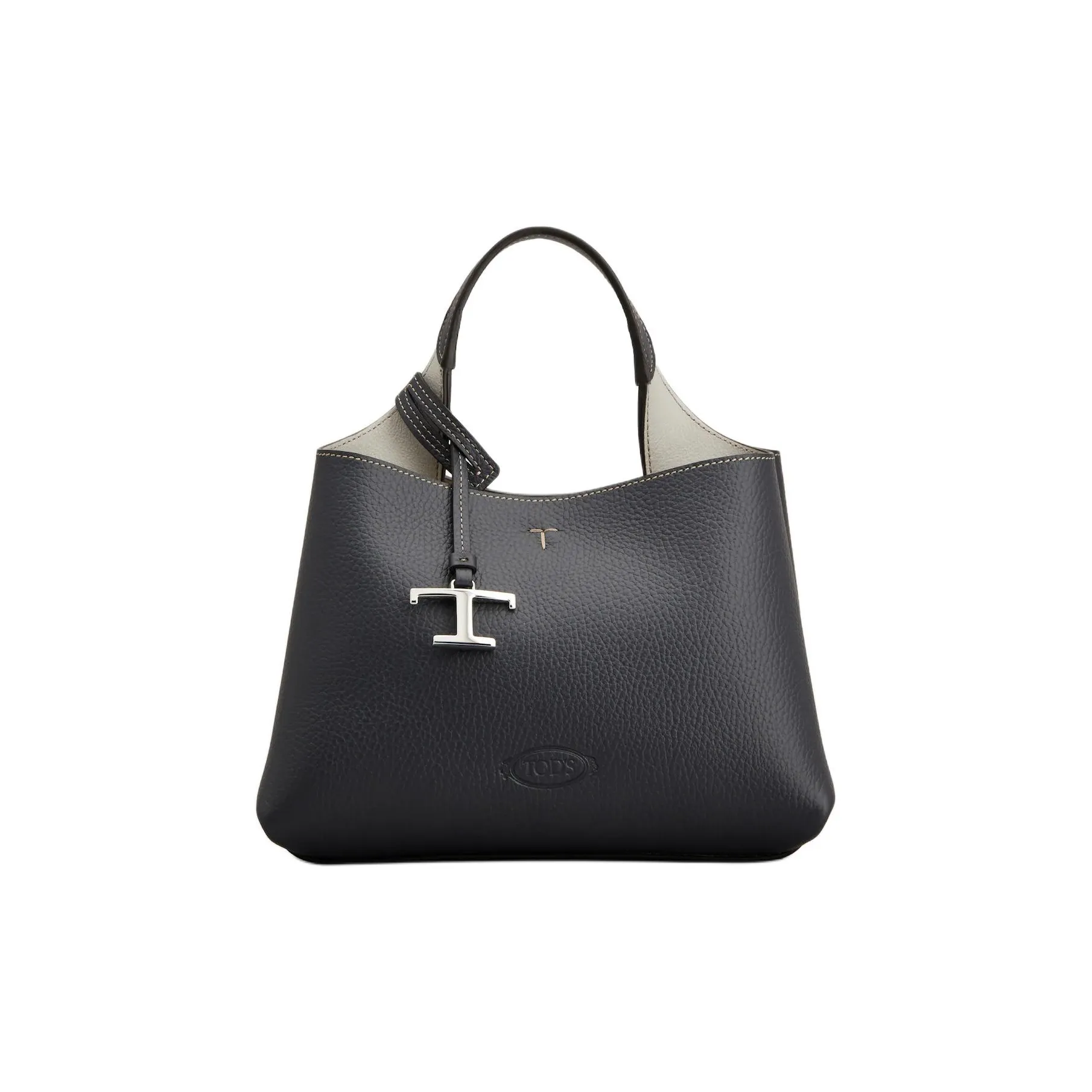 TOD'S Logo Embossed Mini Crossbody Bag