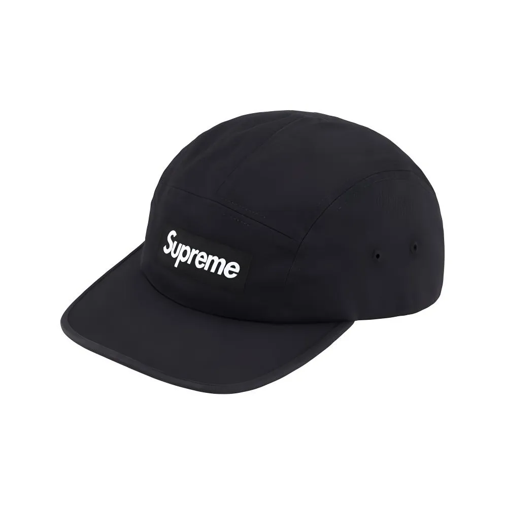 Supreme Cotton, Leather Baseball Caps Unisex Black
