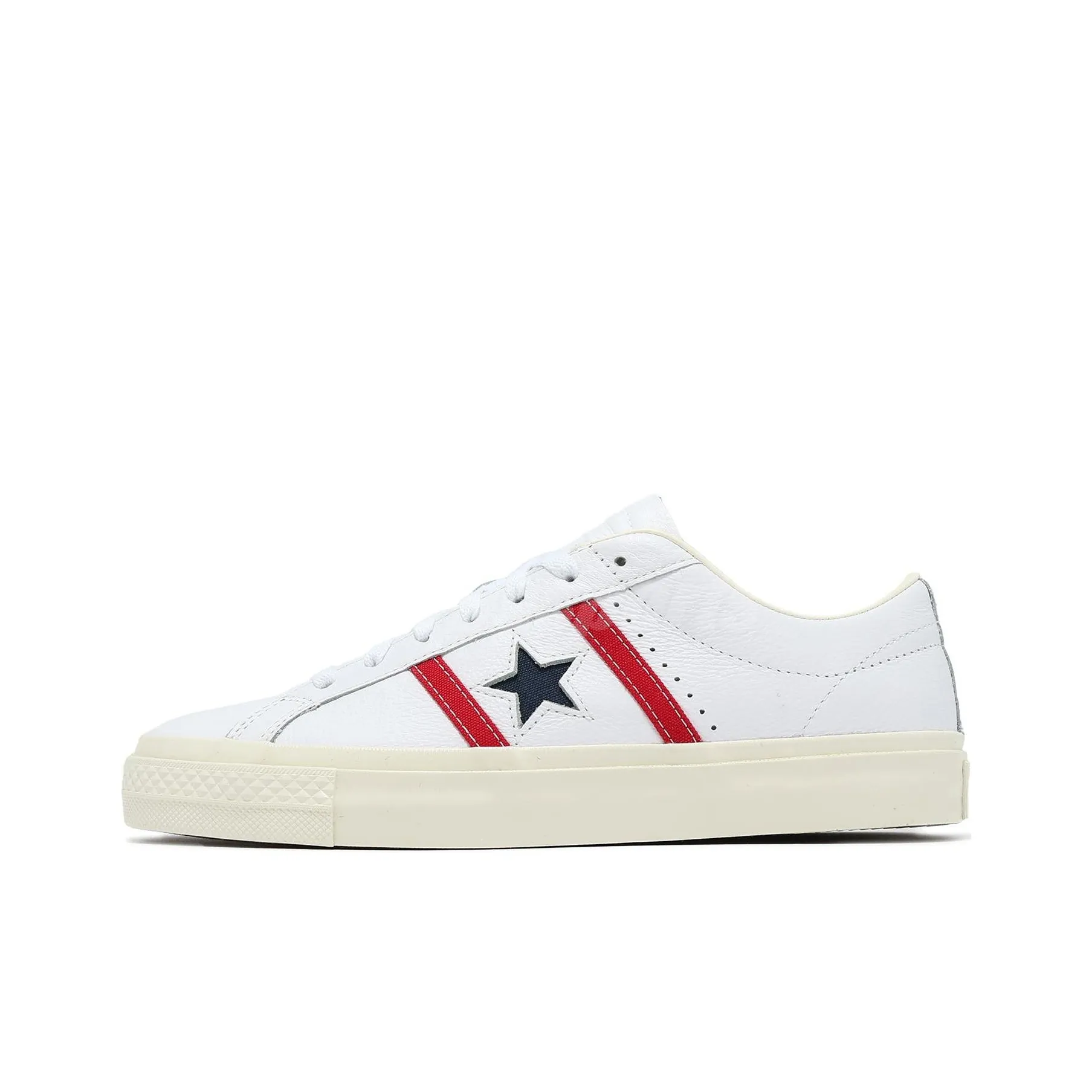 Конверс One Star Pro противоскользящие устойчивые к истиранию низкий топ кроссовки для скейтбординга унисекс белый