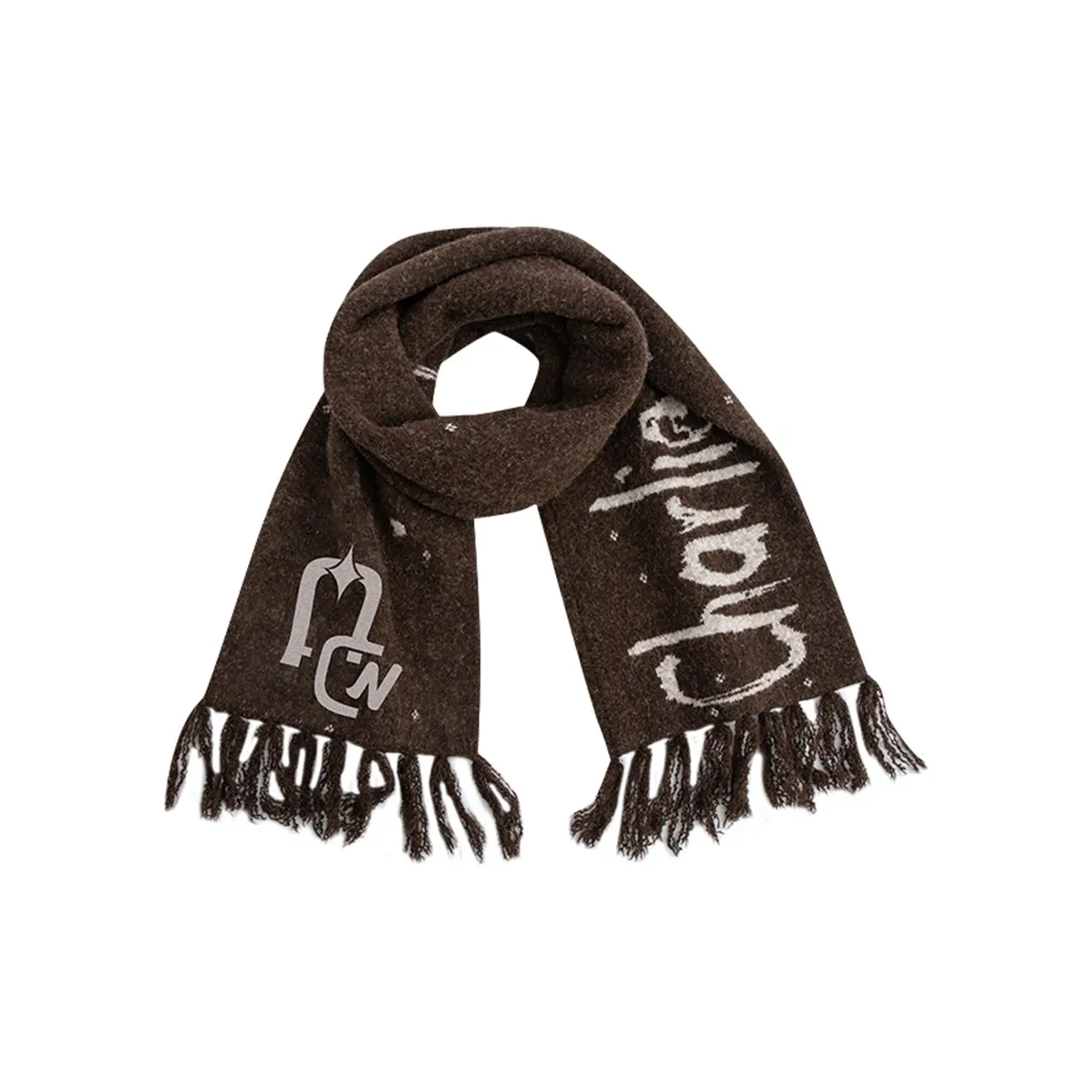 Charlie Luciano Шерпа из трикотажа Unisex Коричневый