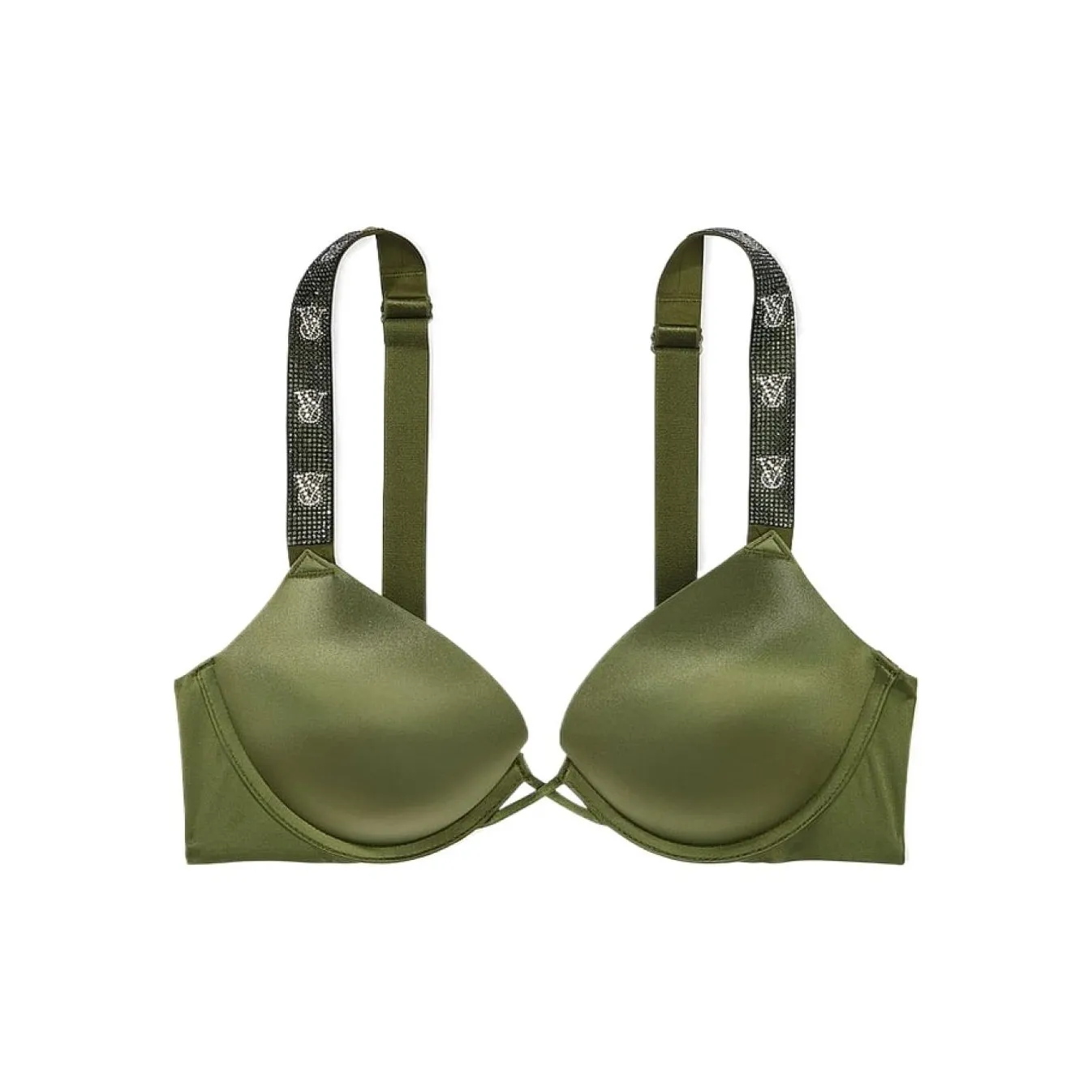 Victoria's Secret 24 Big Show Collection VERY SEXY Bra Women's Spruce Green