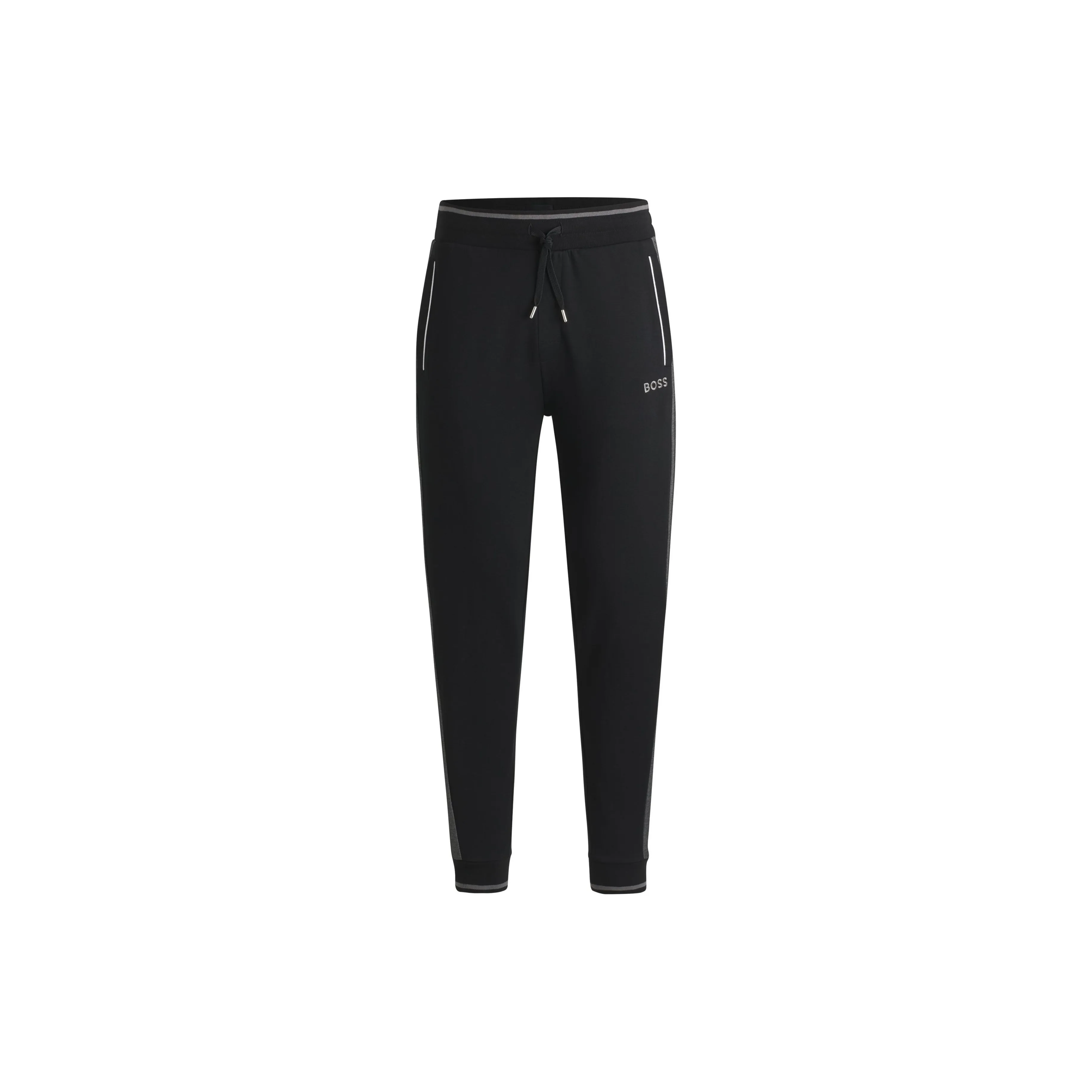 HUGO BOSS SS25 Knitted Sweatpants Men's Black