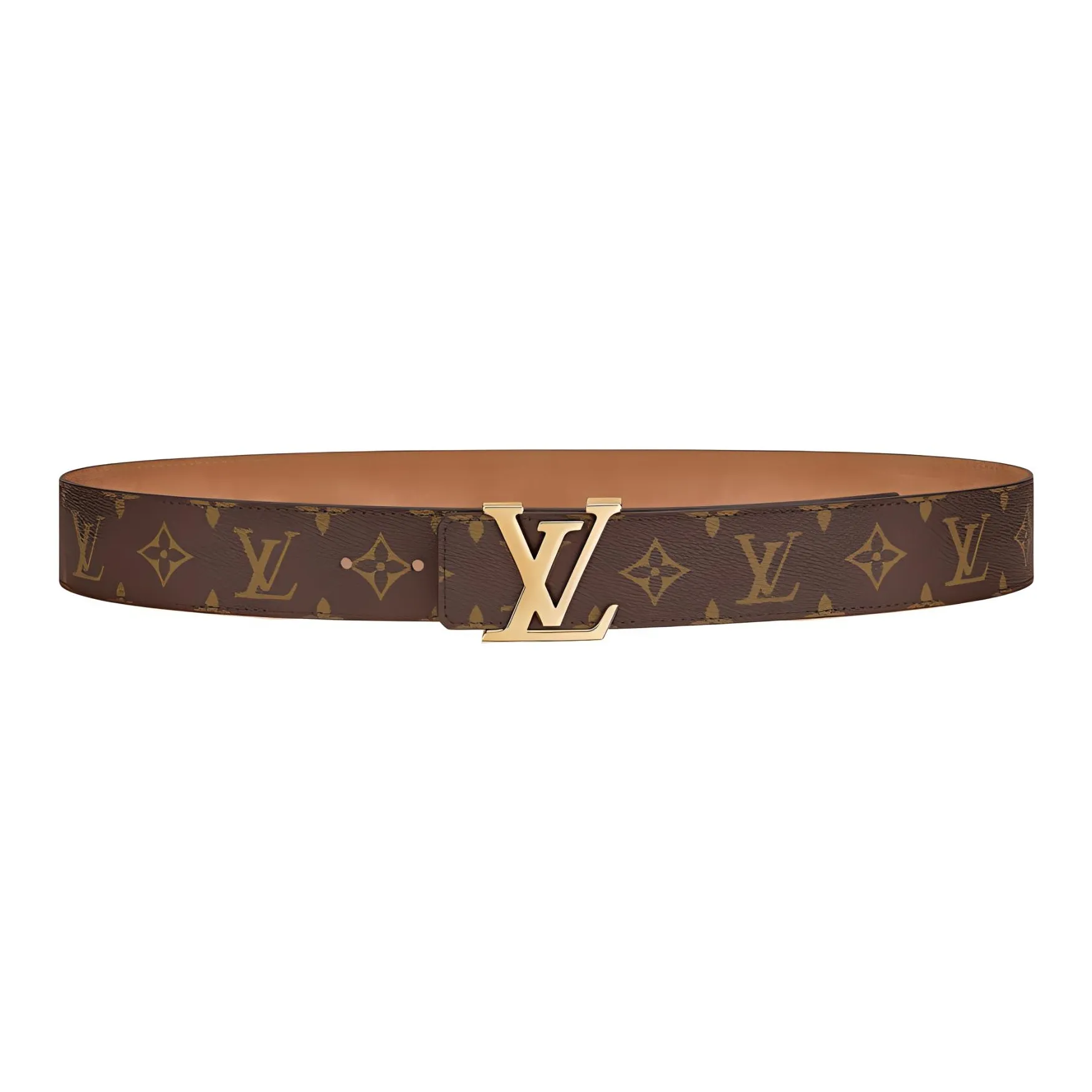 LOUIS VUITTON Belt Initiales Monogram 1.5W