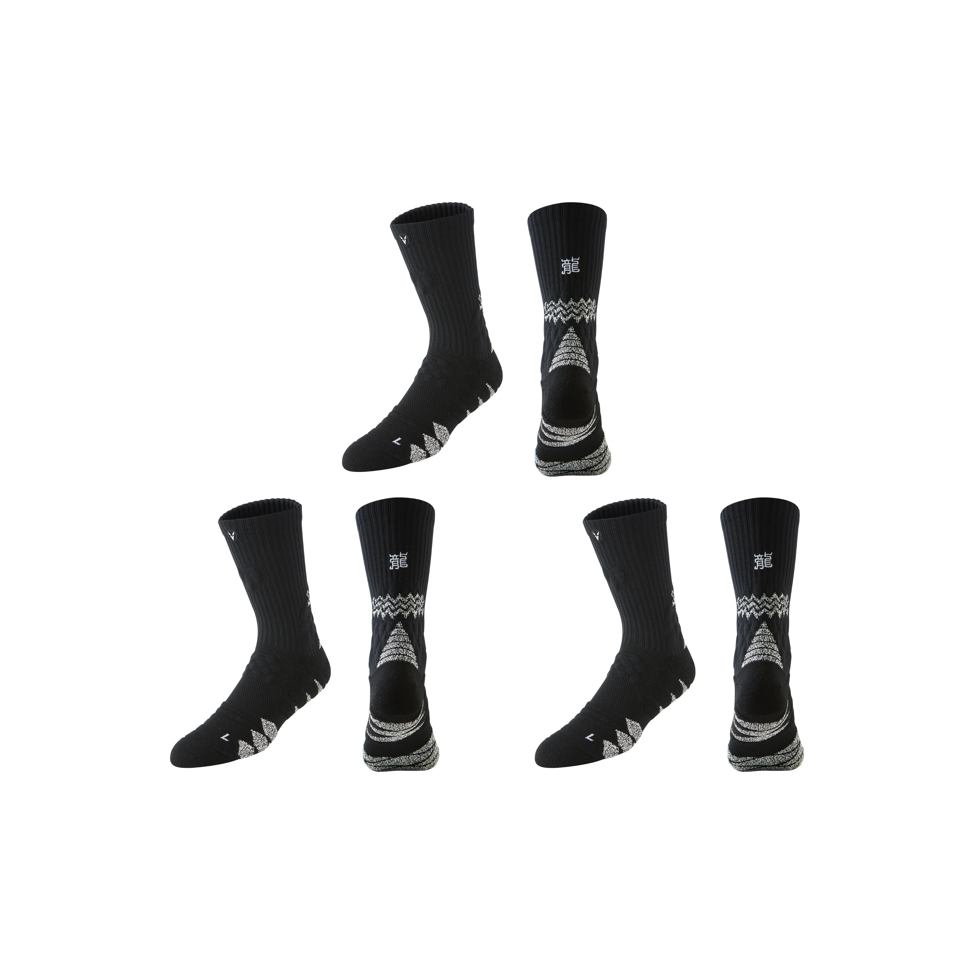 VEIDOORN Баскетбольные носки Мужские упаковка из 3 пар