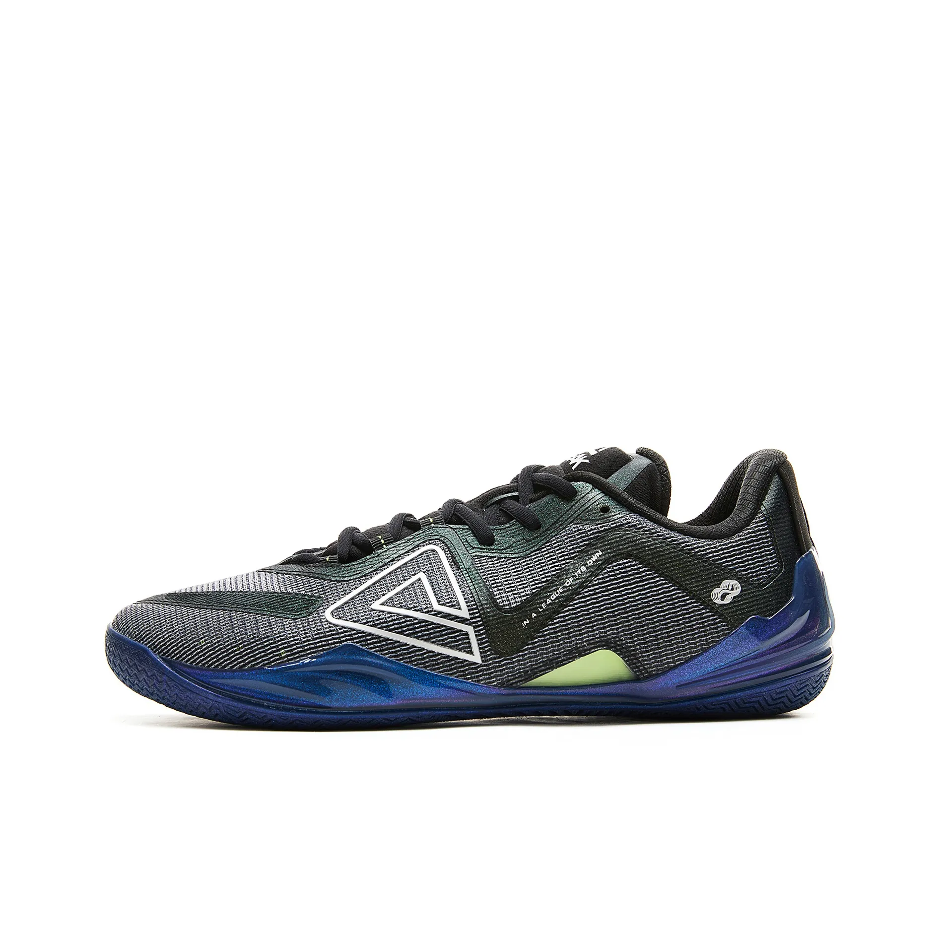 PEAK Wushuang Basketball Shoes Men's Low Top Black