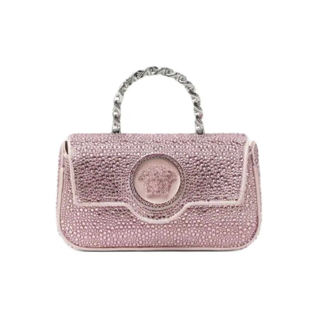 FANSIZHE La Medusa Viscose Handbag Mini Women's Light Pink