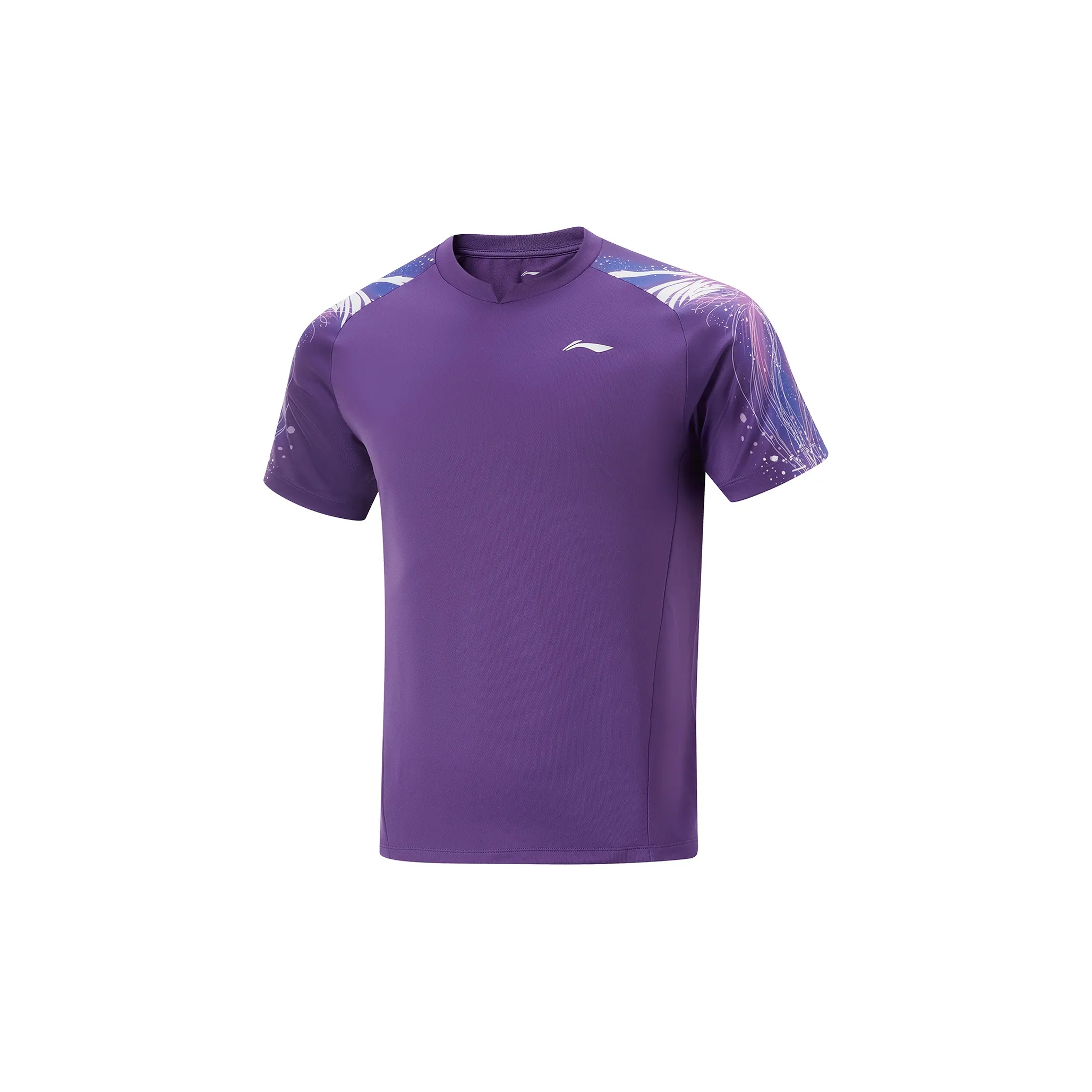 LINING Table Tennis Series Дракон Court Purple Men's Table Tennis Clothing