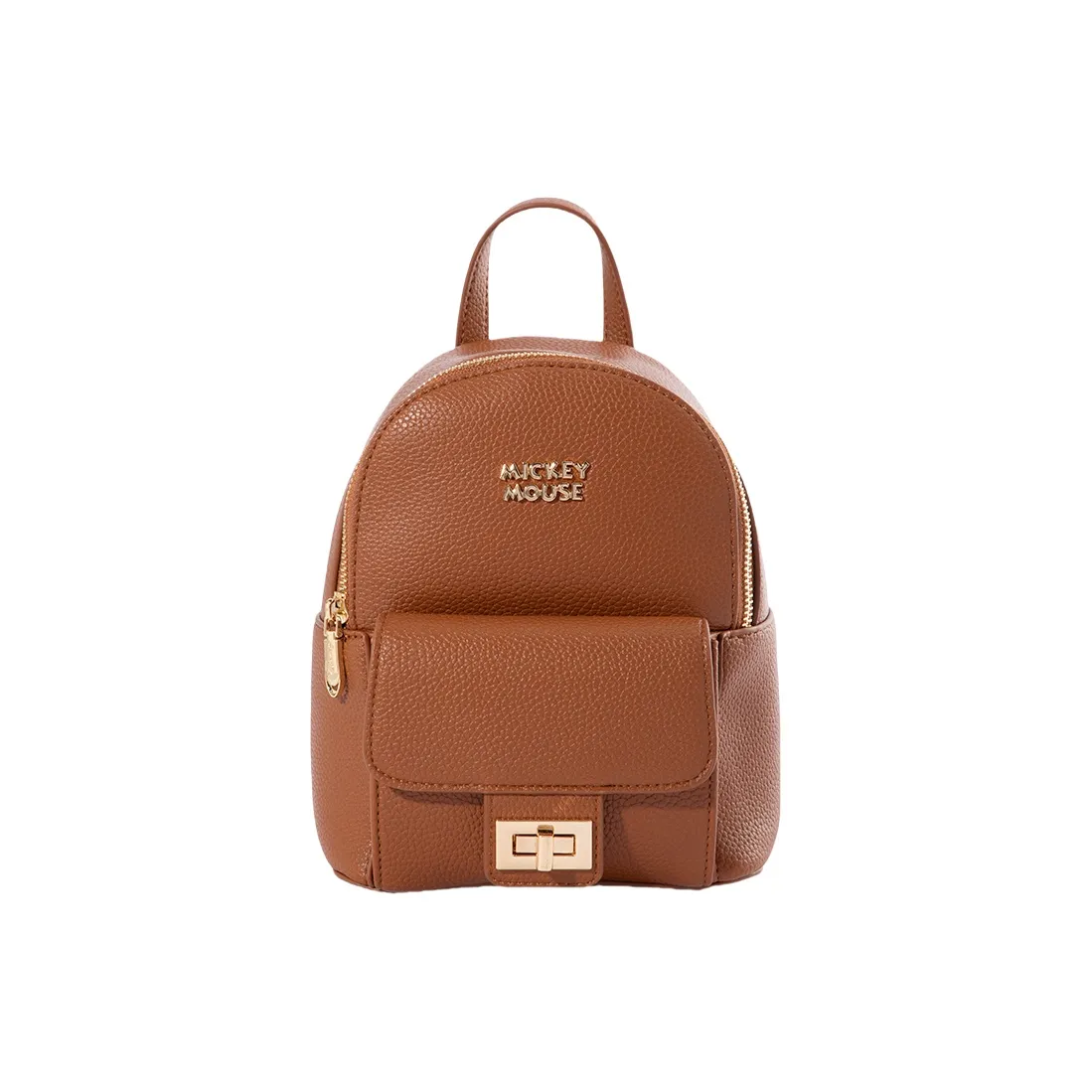 Disney Mickey Series Синтетическая кожа Рюкзак Женские Коричневый черный