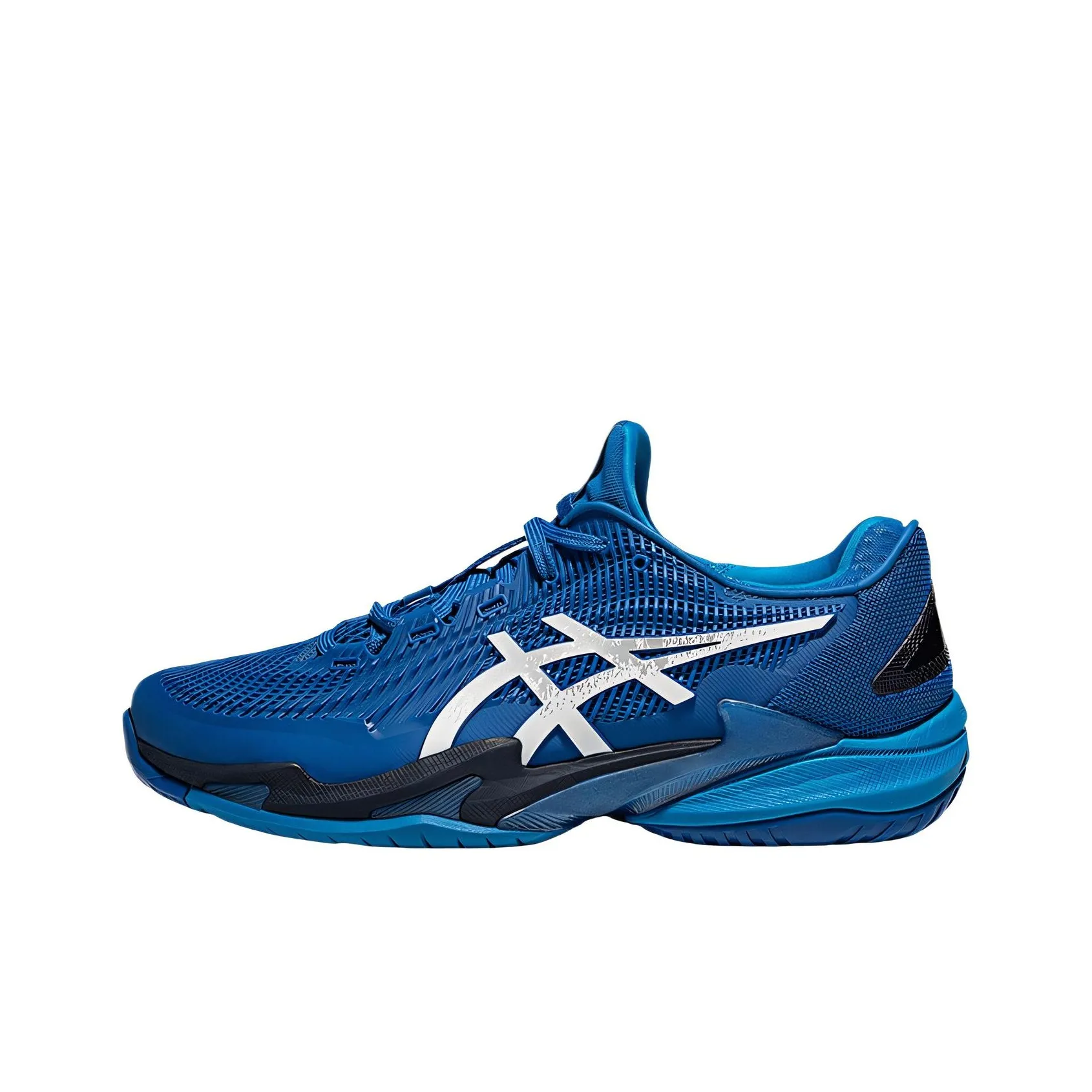 Asics Court Ff 3 Novak Tuna Blue Pure Silver
