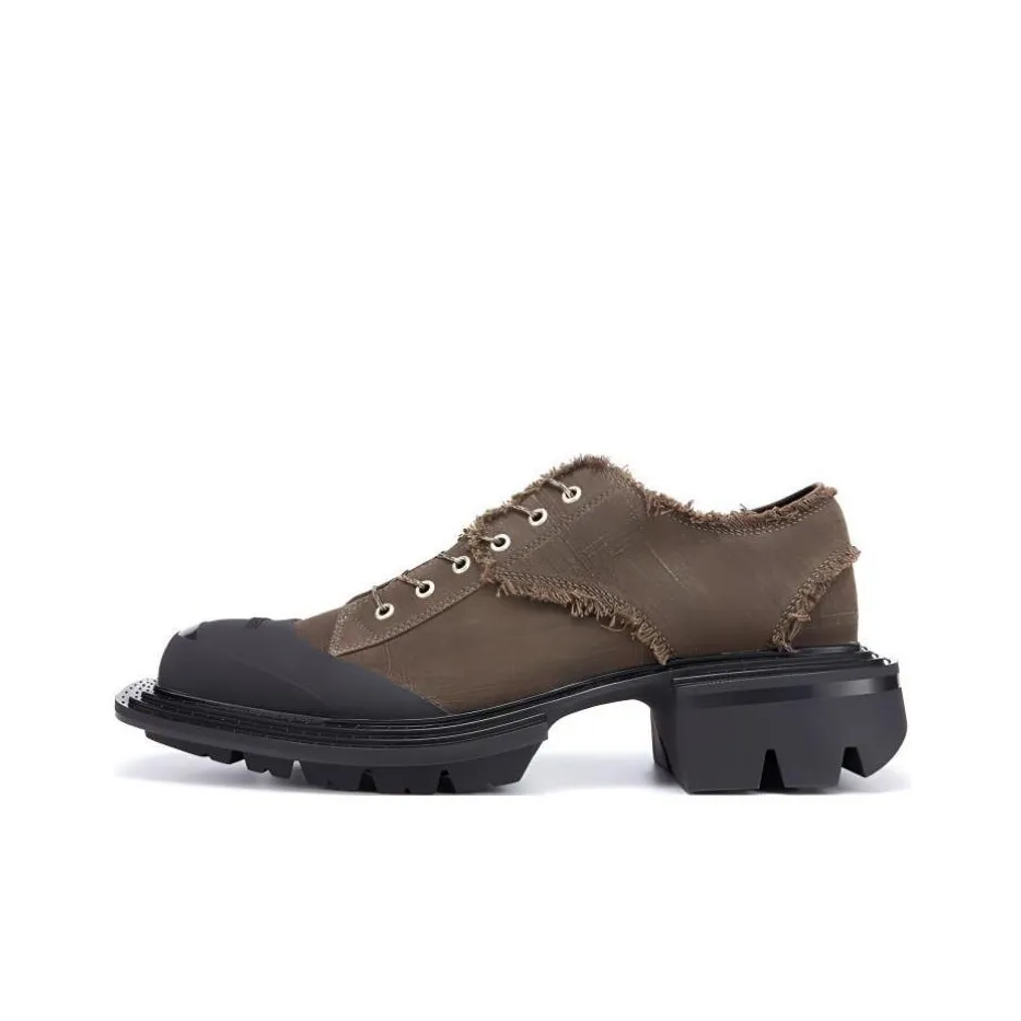 Untitlab #11 Reel Derbies Армейский зеленый Низкий топ Обувь на платформе Унисекс Армейский зеленый