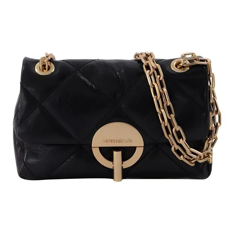Vanessa Bruno Leather Crossbody Bag, Shoulder Bag Women's Black