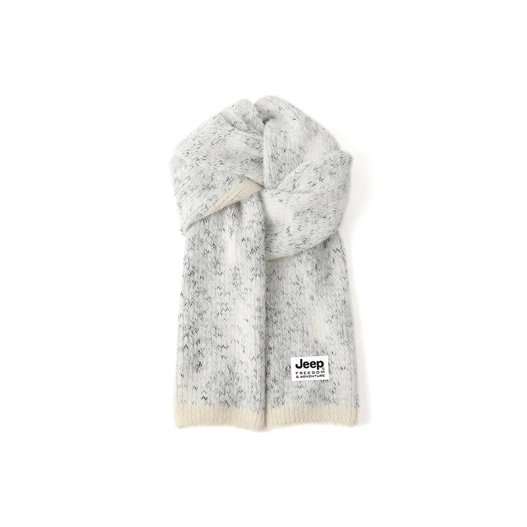 Jeep Преппи стиль Вязаные шарфы Унисекс